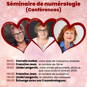 Séminaire de numérologie