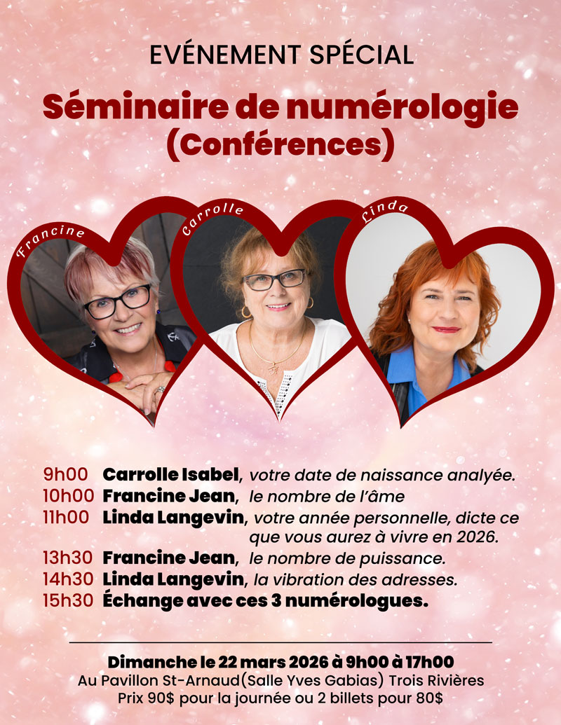 Séminaire de numérologie